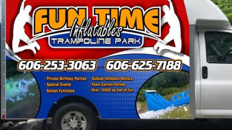 Fun Time Inflatables truck