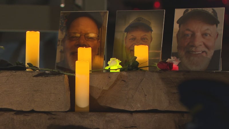 The community honored the life of Doug Harless with a vigil at the city town square off Main...