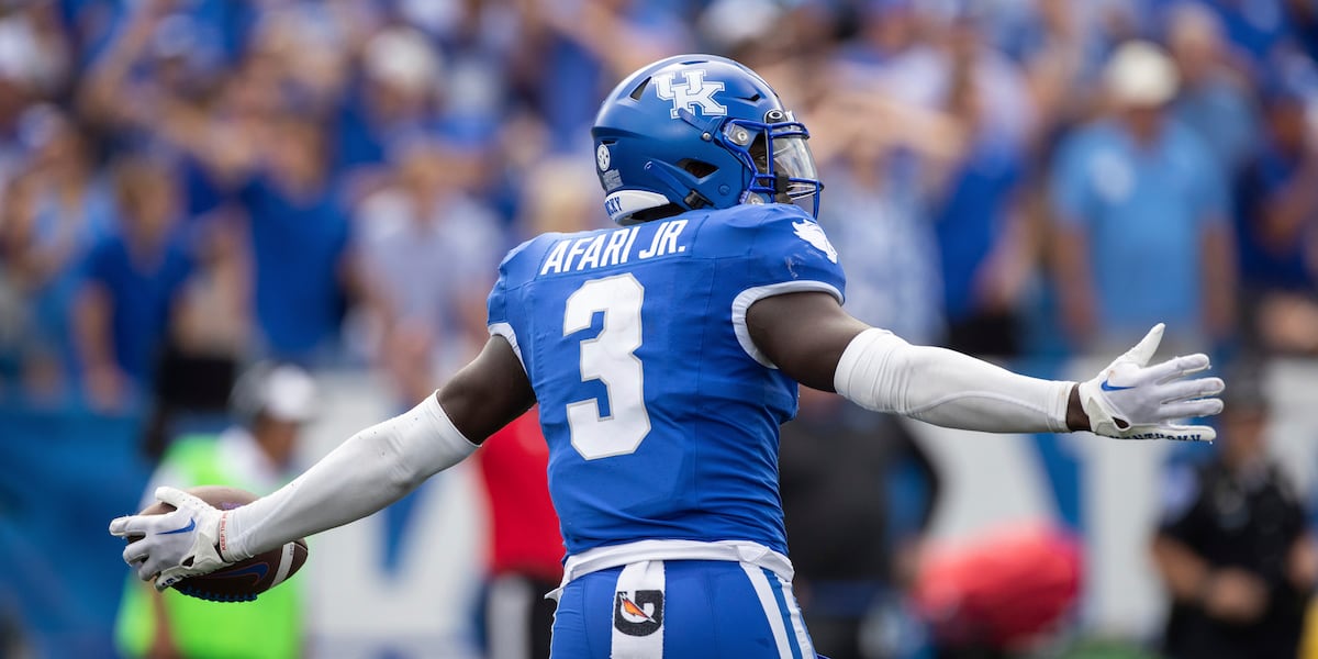 Linebacker Alex Afari Jr. cleared to practice with Kentucky