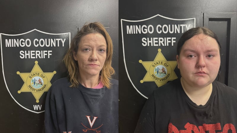 Whitney Hurley, left, was arrested alongside Lynna Cantrell, right. Cantrell is charged with...