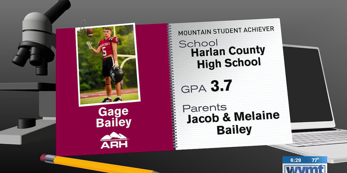 ARH Mountain Student Achiever - Gage Bailey
