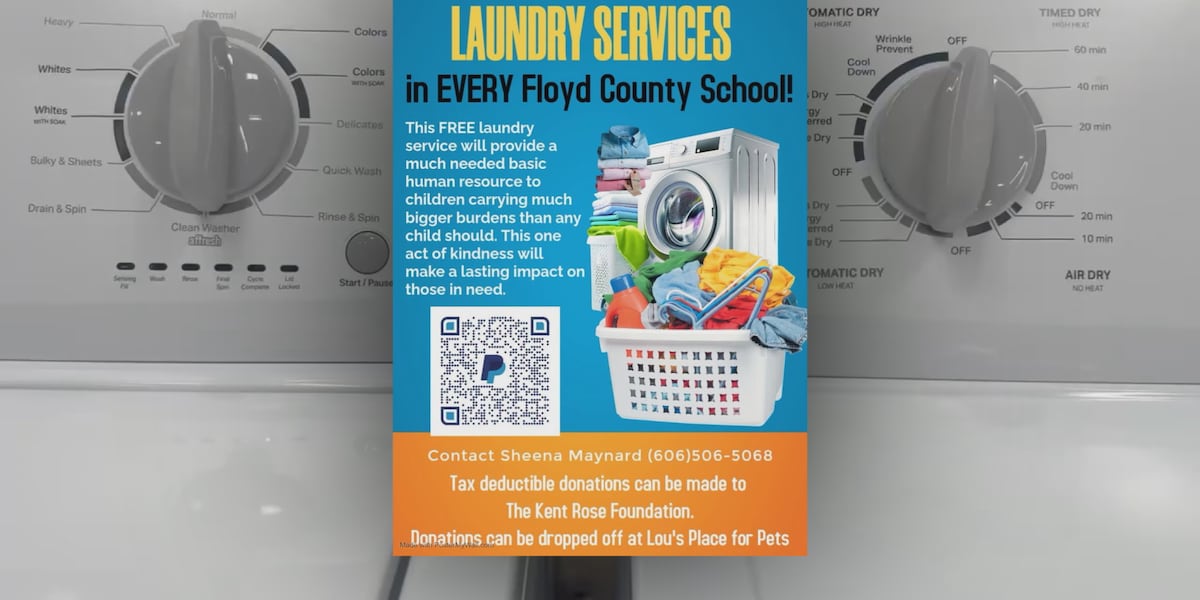 Foundation seeks donations to provide clean clothes to students in Floyd Co.
