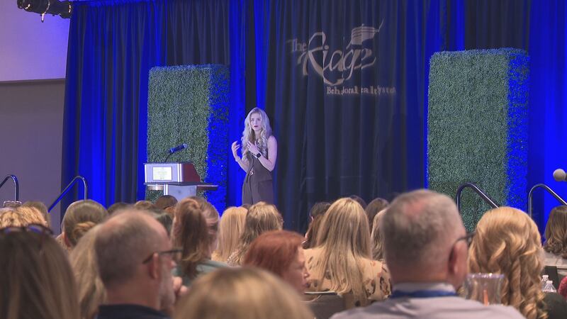 Elizabeth Smart speaks at The Ridge Behavioral Health System's annual winter conference as...