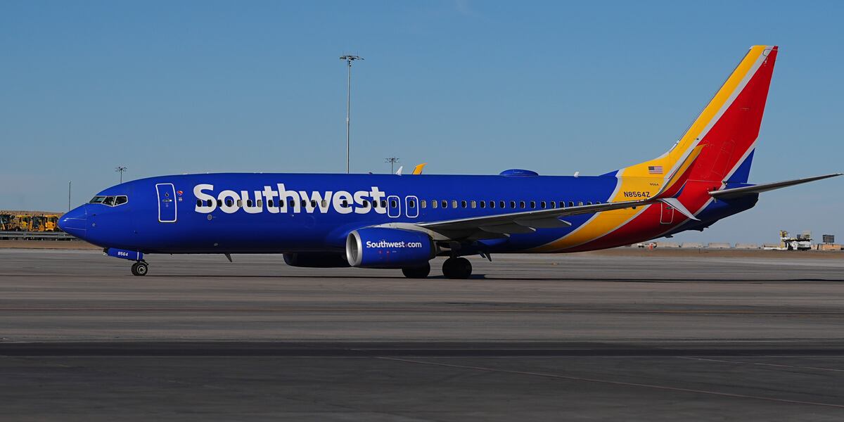 Southwest flight almost takes off from taxiway — rather than runway