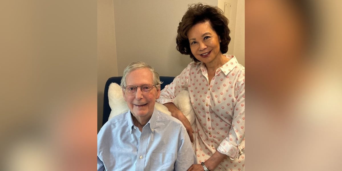 Mitch McConnell announces discharge from rehabilitation center