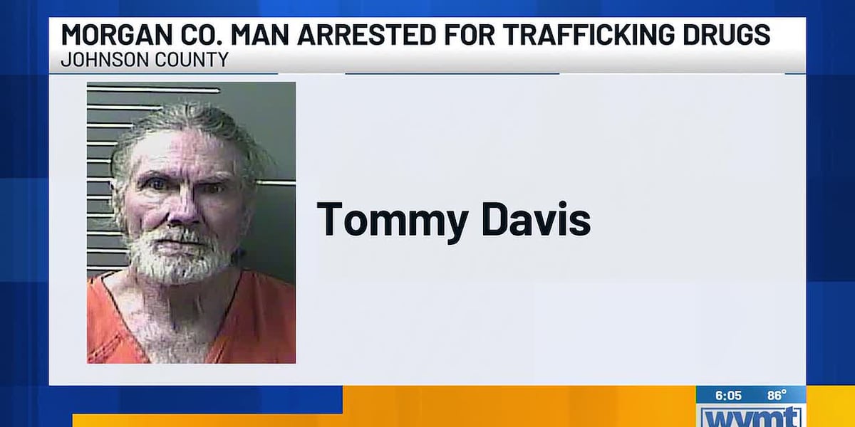Morgan Co. man arrested for drug trafficking