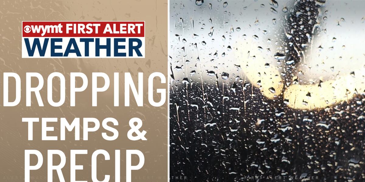 Weather Dropping FIRST ALERT WEATHER: Dropping temperatures today