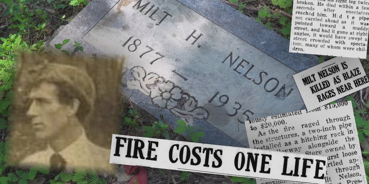 Fallen firefighter recognized after more than 90 years