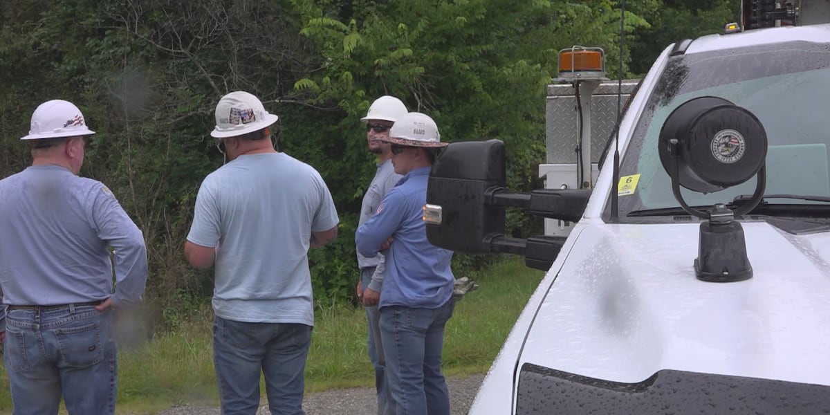 Utility crews respond as weather woes create hundreds of outages