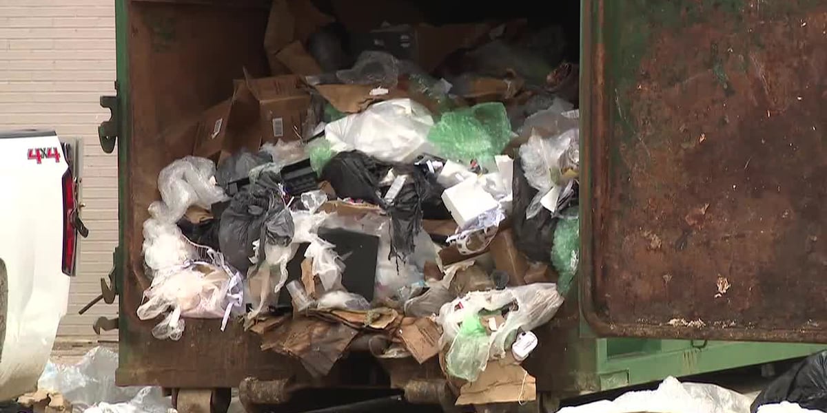 Couple dumpster diving rescued from trash compactor