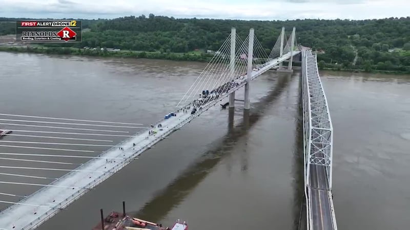 DRONE12: Don Welge Memorial Bridge dedication